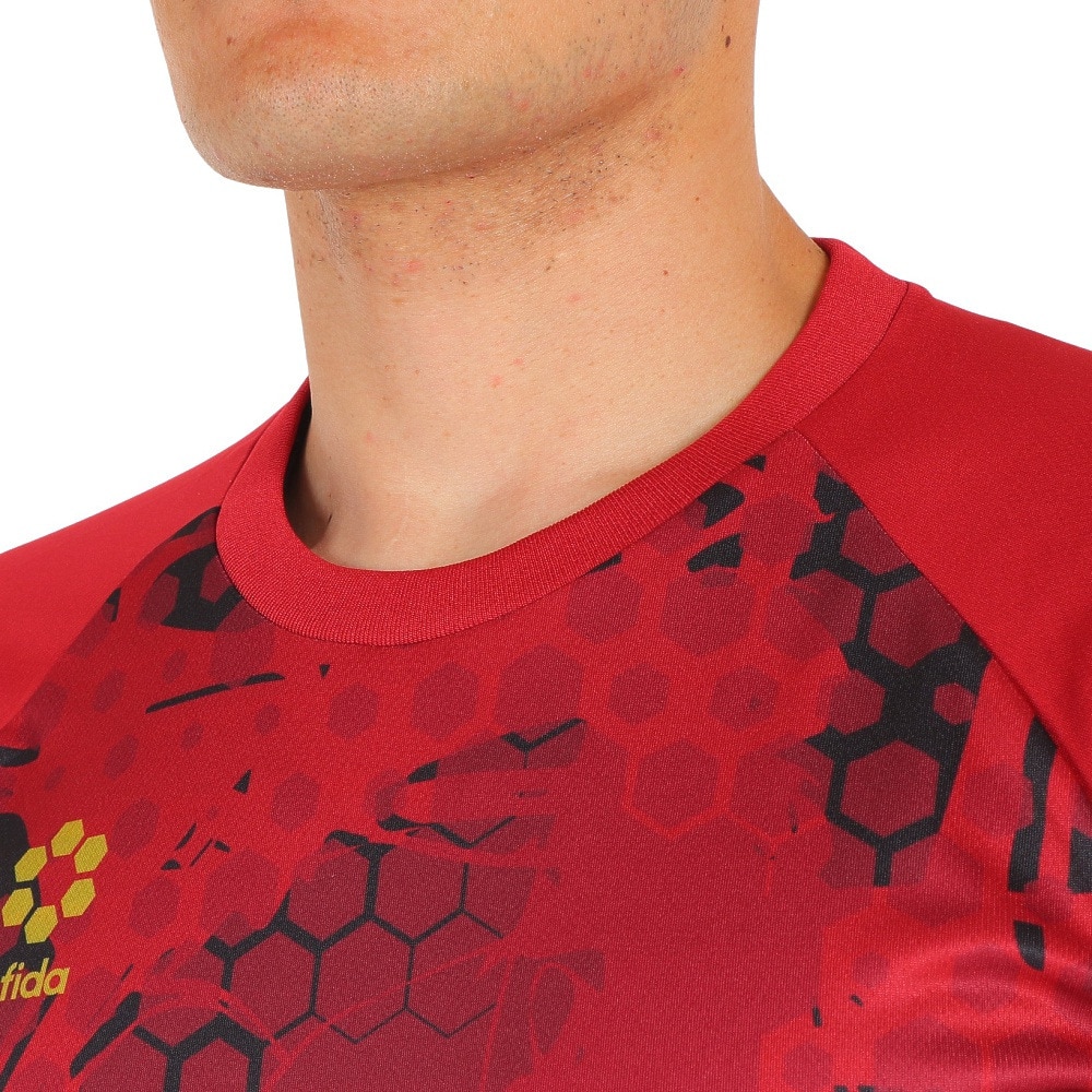 スフィーダ（SFIDA）（メンズ）サッカーウェア メンズ Presser プラクティスシャツ 半袖 Tシャツ SA-21803 BGD