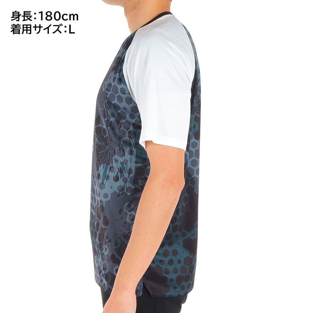 スフィーダ（SFIDA）（メンズ）サッカーウェア メンズ Presser プラクティスシャツ 半袖 Tシャツ SA-21803 BLK