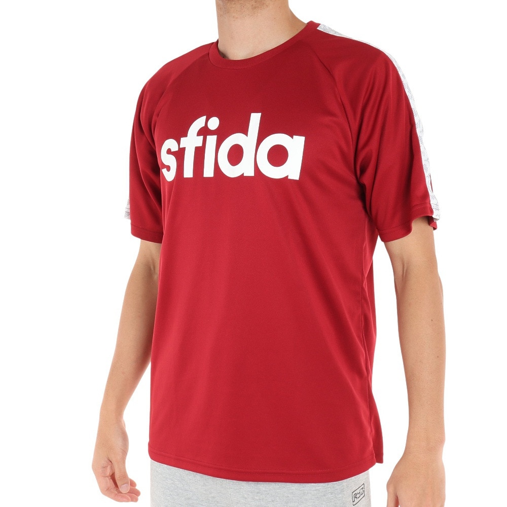 スフィーダ（SFIDA）（メンズ）サッカーウェア メンズ BP プラクティスシャツ 半袖 Tシャツ LINE SA-21816 BGD