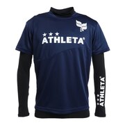 アスレタ（ATHLETA）（メンズ）サッカー フットサルウェア プラクティスシャツインナーセット XE-408 NVYXNVY