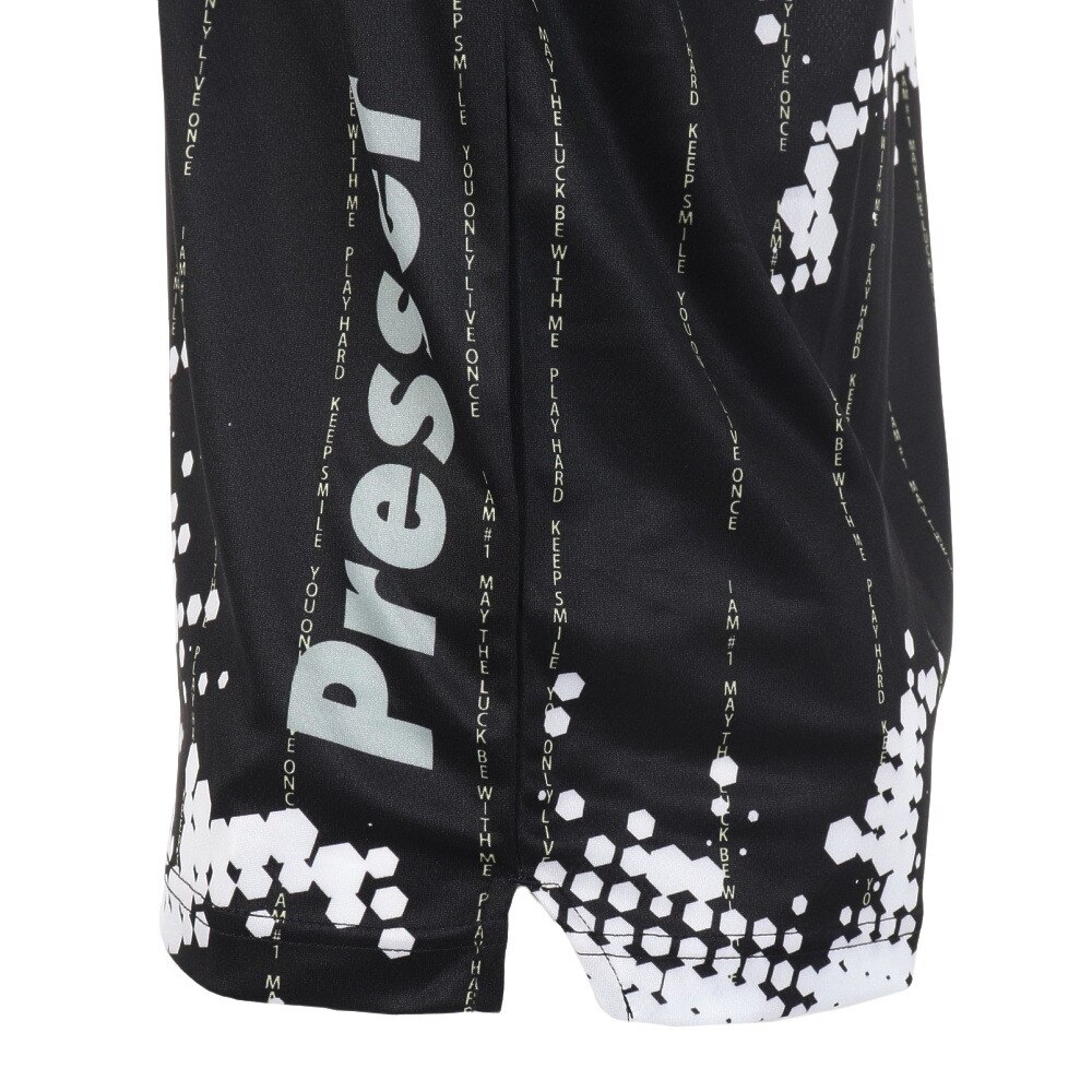 スフィーダ（SFIDA）（メンズ）サッカー フットサルウェア Presserプラクティスシャツ ノースリーブ SA-22106 BLK