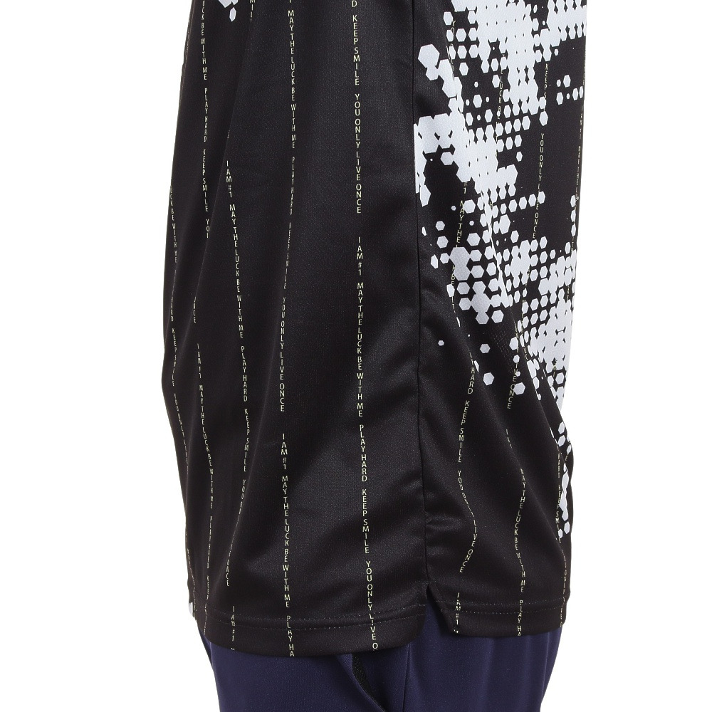 スフィーダ（SFIDA）（メンズ）サッカー フットサルウェア Presserプラクティスシャツ 半袖 Tシャツ SA-22803 BLK