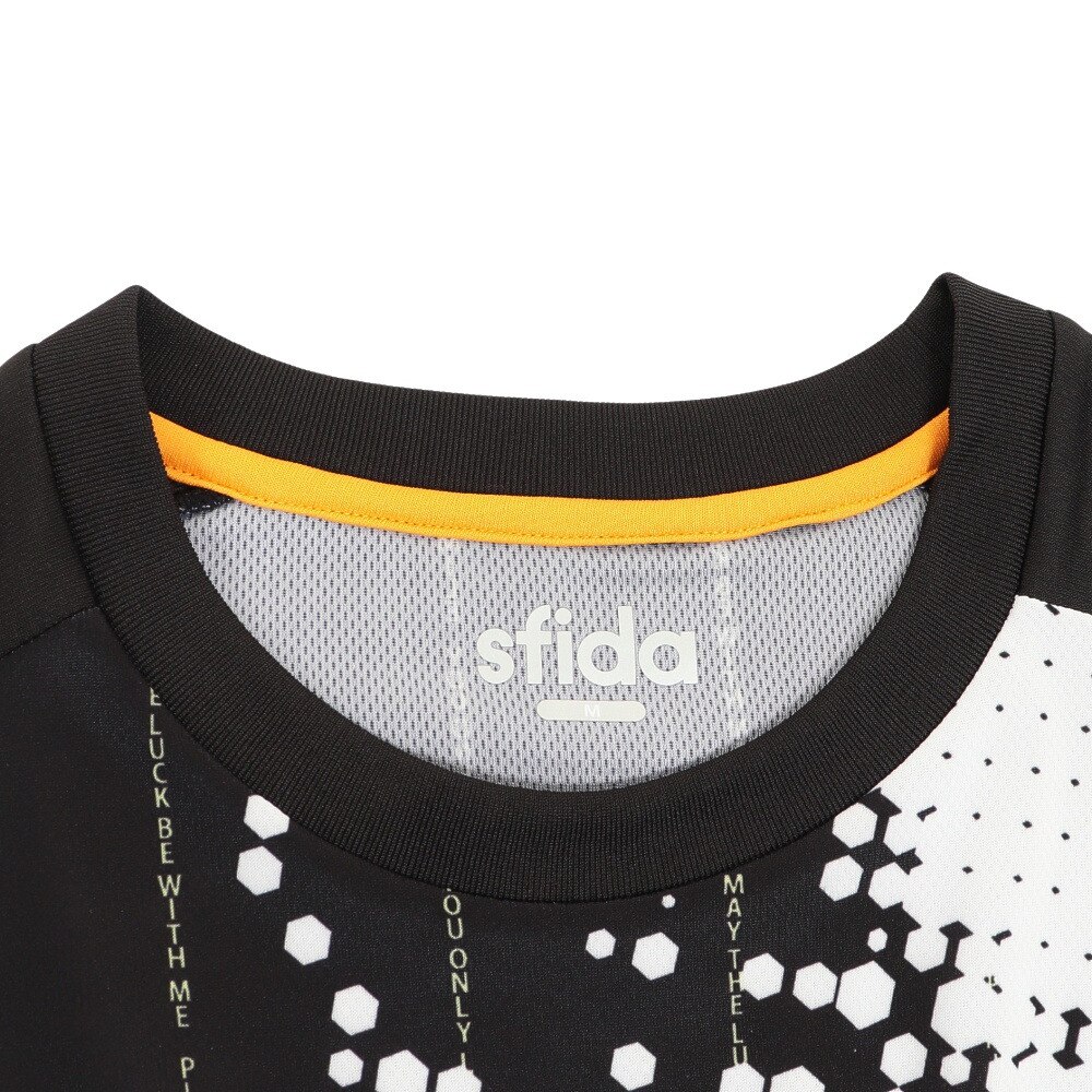 スフィーダ（SFIDA）（メンズ）サッカー フットサルウェア Presserプラクティスシャツ 半袖 Tシャツ SA-22803 BLK