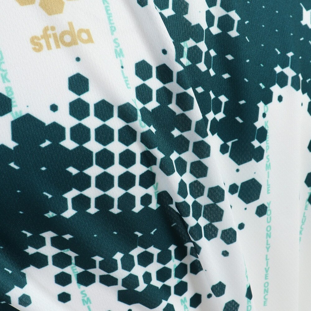 スフィーダ（SFIDA）（メンズ）サッカー フットサルウェア Presserプラクティスシャツ 半袖 Tシャツ SA-22803 WHT