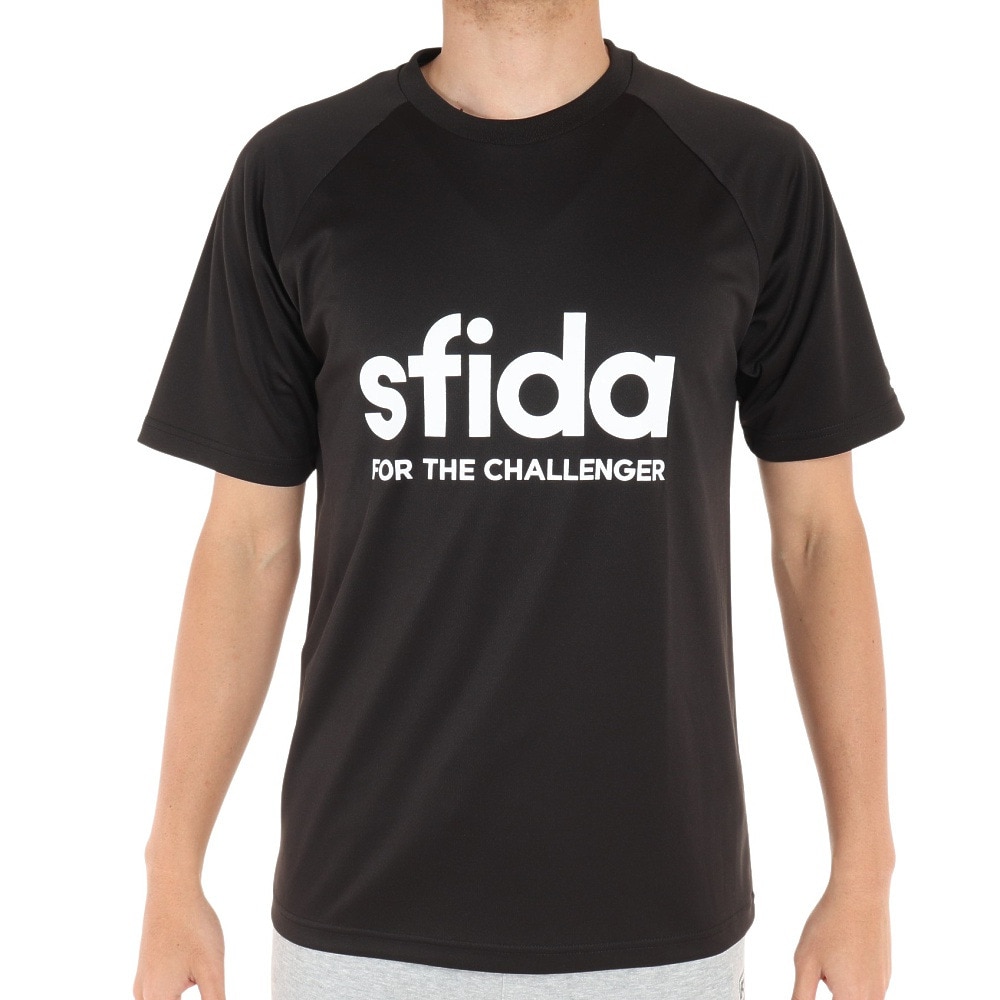 スフィーダ（SFIDA）（メンズ）サッカー フットサルウェア BPプラクティスシャツ ショートスリーブ SA-22834 BLK