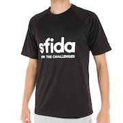 (メンズ)サッカー フットサルウェア BPプラクティスシャツ ショートスリーブ SA-22834 BLK