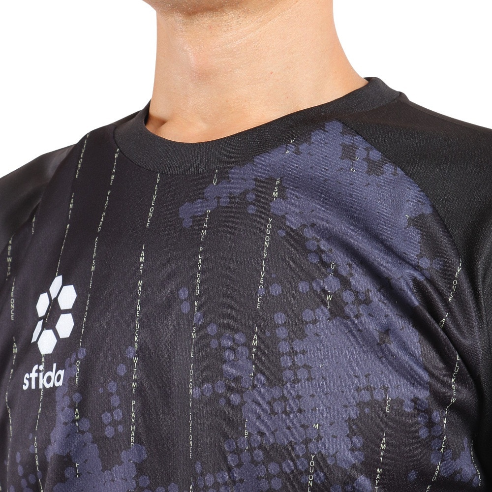 スフィーダ｜サッカー フットサルウェア Presser 長袖プラクティスシャツ SA-22X50 BLK - スポーツ用品はスーパースポーツゼビオ
