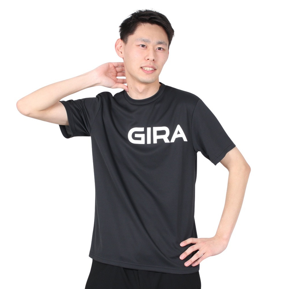 ジローム（GIRAUDM）（メンズ）サッカー フットサルウェア ドライプラス プラクティスシャツ WR2S8164-SC741-DGDT BLK 速乾