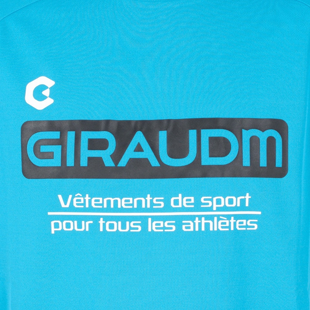 ジローム（GIRAUDM）（メンズ）サッカー フットサルウェア ドライプラス プラクティスシャツ WR2S8165-SC741-DGDT LBLU 速乾