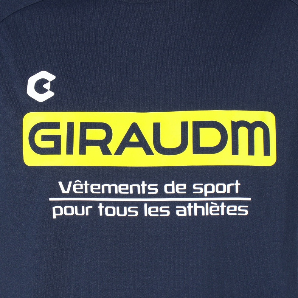 ジローム（GIRAUDM）（メンズ）サッカー フットサルウェア ドライプラス プラクティスシャツ WR2S8165-SC741-DGDT NVY 速乾