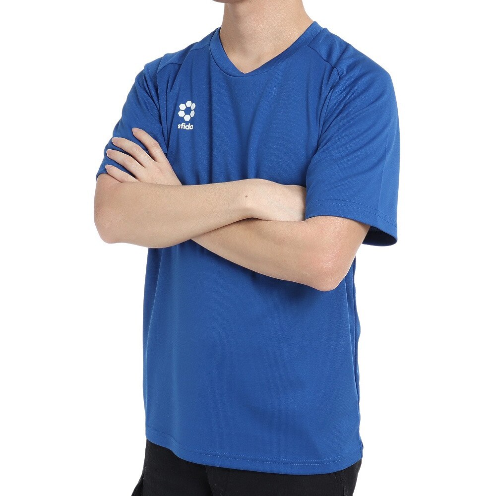 スフィーダ（SFIDA）（メンズ）サッカー フットサルウェア COOLTECT sfd プラクティスシャツ SA-22X01 BLU