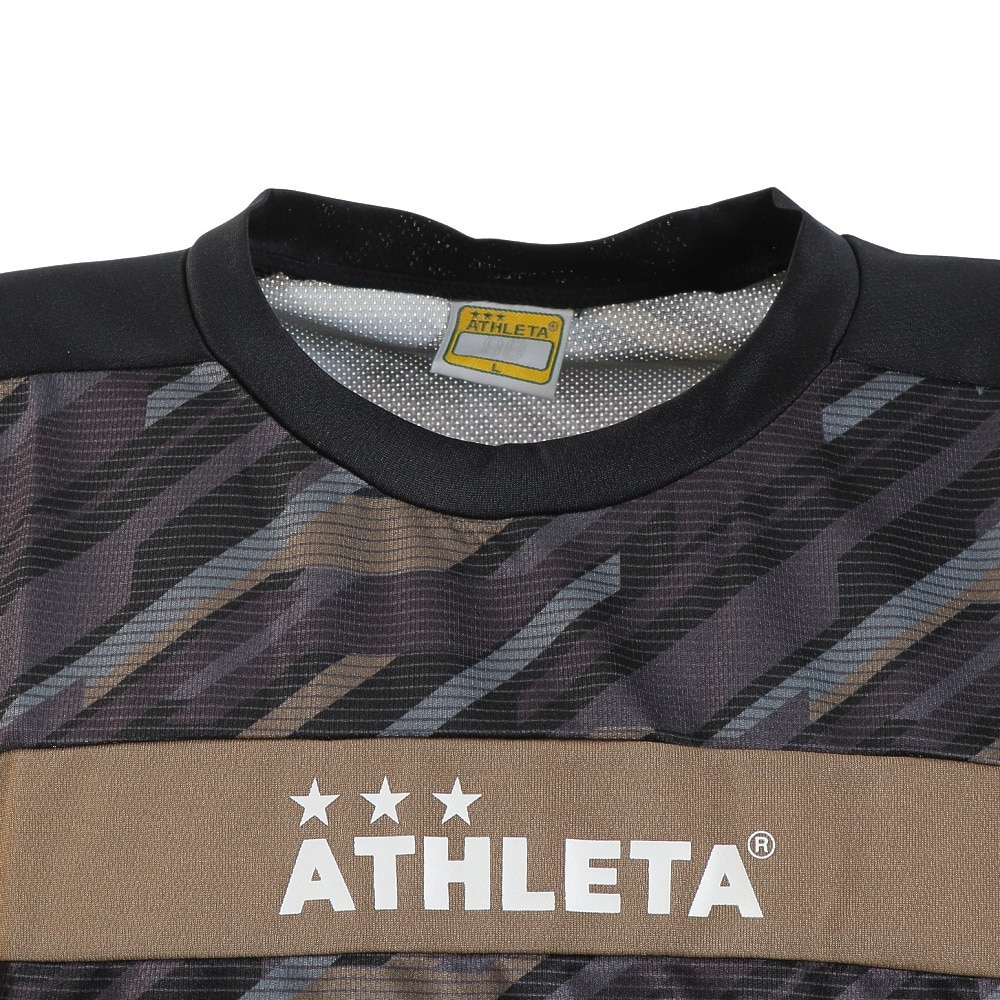 アスレタ（ATHLETA）（メンズ）サッカー フットサルウェア グラフィック プラシャツ 2392 BLK
