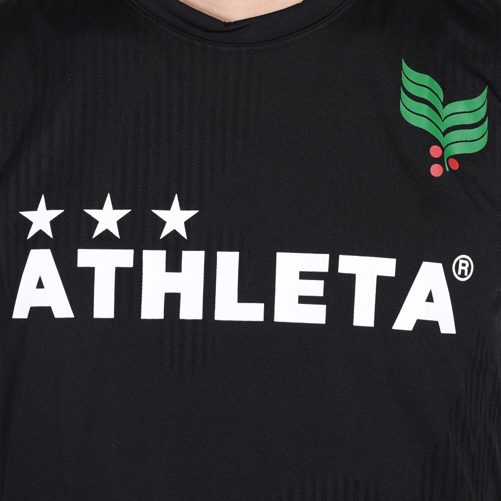アスレタ（ATHLETA）（メンズ）サッカー フットサルウェア プラシャツ XE-433 BLK