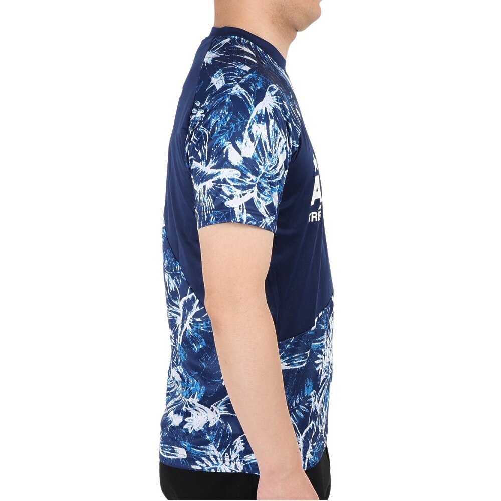 アスレタ（ATHLETA）（メンズ）サッカー フットサルウェア 総柄プラシャツ XE-438 NVY