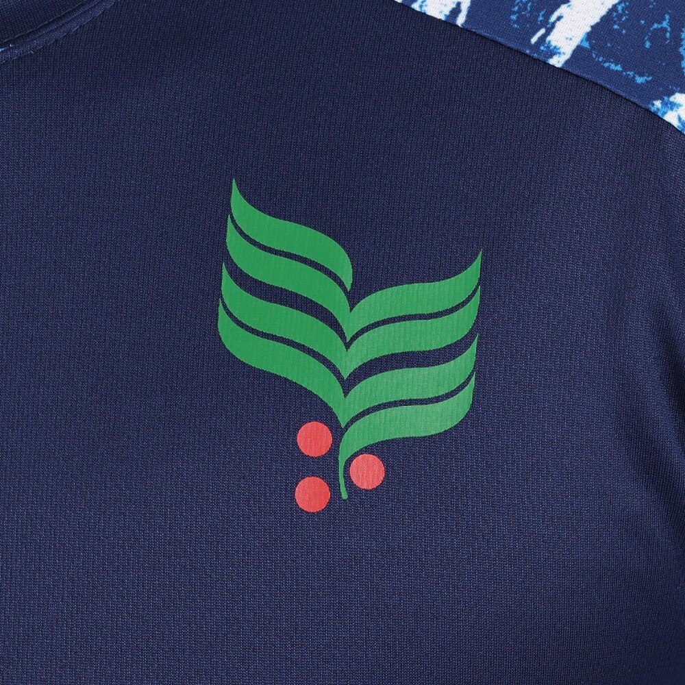 アスレタ（ATHLETA）（メンズ）サッカー フットサルウェア 総柄プラシャツ XE-438 NVY