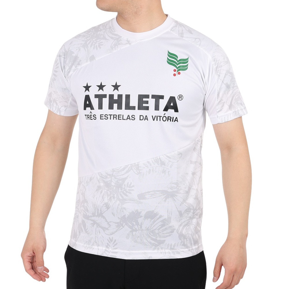 【一部予約！】 アスレタ ATHLETA メンズ サッカー フットサルウェア 総柄プラシャツ XE-438