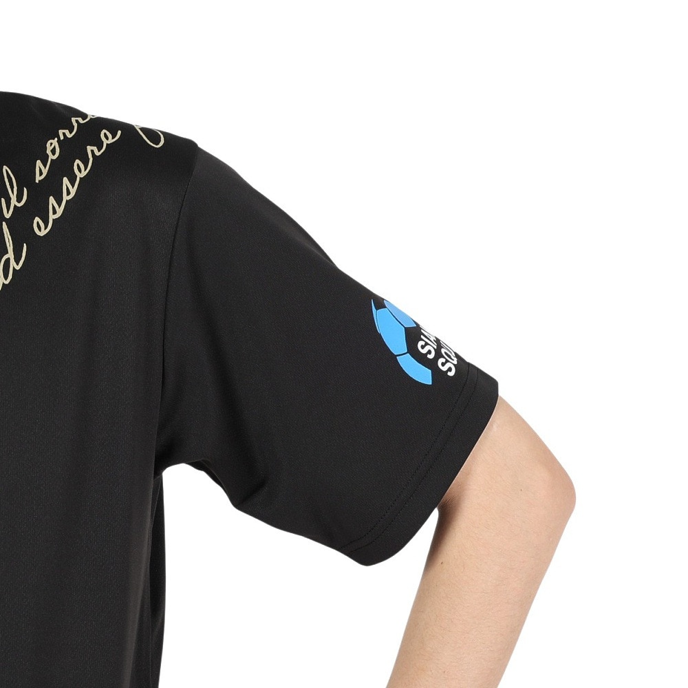 スフィーダ（SFIDA）（メンズ）サッカー フットサルウェア Challenger プラクティス半袖Tシャツ SA-23115 BLK