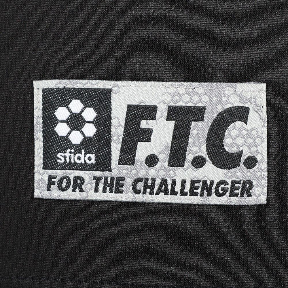 スフィーダ（SFIDA）（メンズ）サッカー フットサルウェア Challenger プラクティス半袖Tシャツ SA-23115 BLK