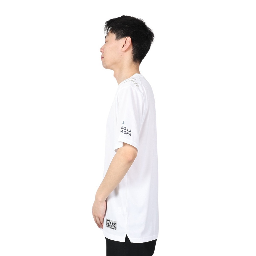 スフィーダ（SFIDA）（メンズ）サッカー フットサルウェア Challenger プラクティス半袖Tシャツ SA-23115 WHT