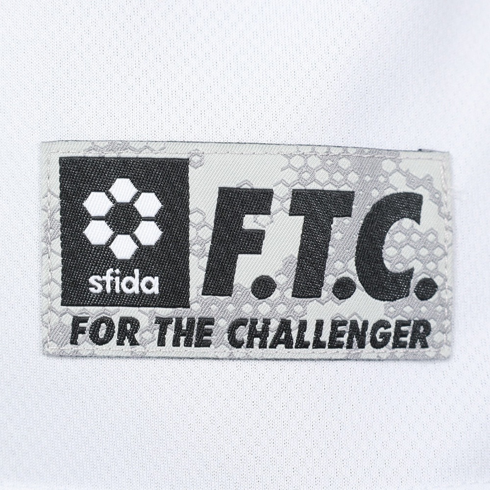 スフィーダ（SFIDA）（メンズ）サッカー フットサルウェア Challenger プラクティス半袖Tシャツ SA-23115 WHT