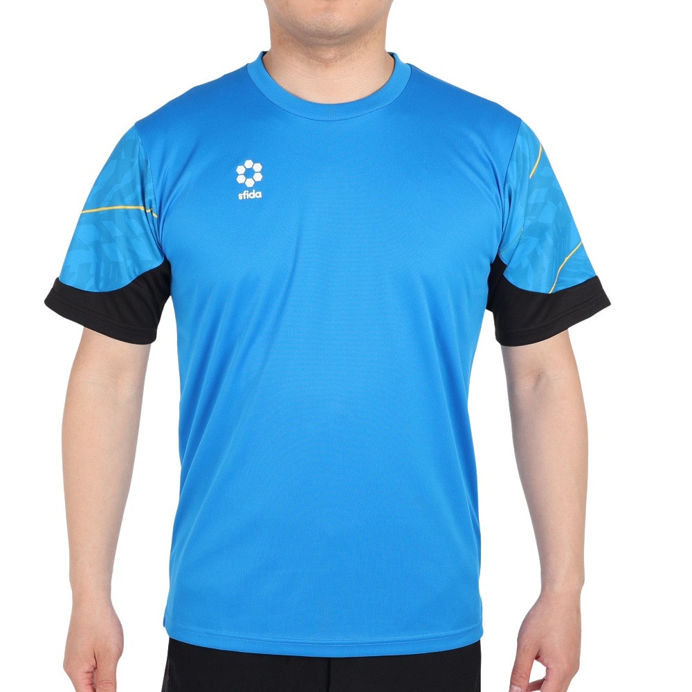 スフィーダ（SFIDA）（メンズ）サッカー フットサルウェア TEAMPresプラクティスシャツ半袖 SA-23807 BLU