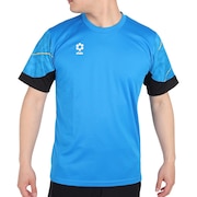 (メンズ)サッカー フットサルウェア TEAMPresプラクティスシャツ半袖 SA-23807 BLU