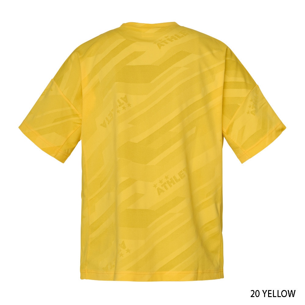 アスレタ（ATHLETA）（メンズ）サッカー フットサルウェア ジャガードスウェットシャツ 03372 YEL 速乾