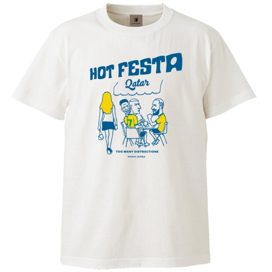 サッカージャンキー（soccer junky）（メンズ）サッカー フットサルウェア HOT FESTA 半袖Tシャツ SJ23B10-01
