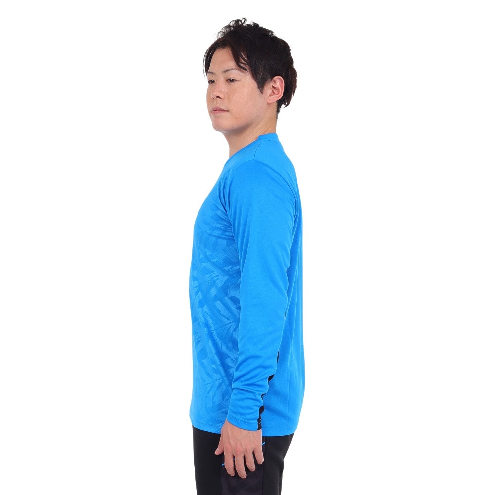 スフィーダ（SFIDA）（メンズ）サッカー フットサルウェア TEAMPres 長袖プラクティスシャツ SA-23503 BLU 速乾