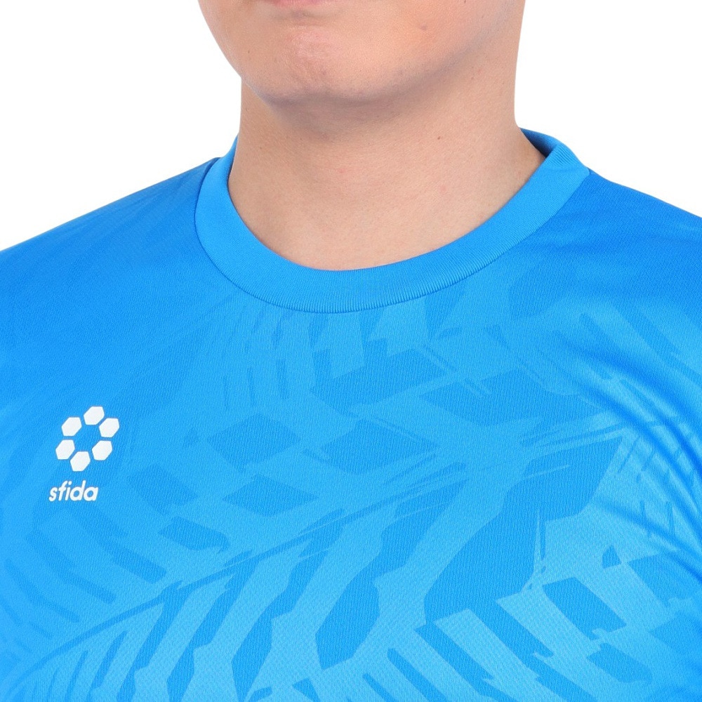 スフィーダ（SFIDA）（メンズ）サッカー フットサルウェア TEAMPres 長袖プラクティスシャツ SA-23503 BLU 速乾