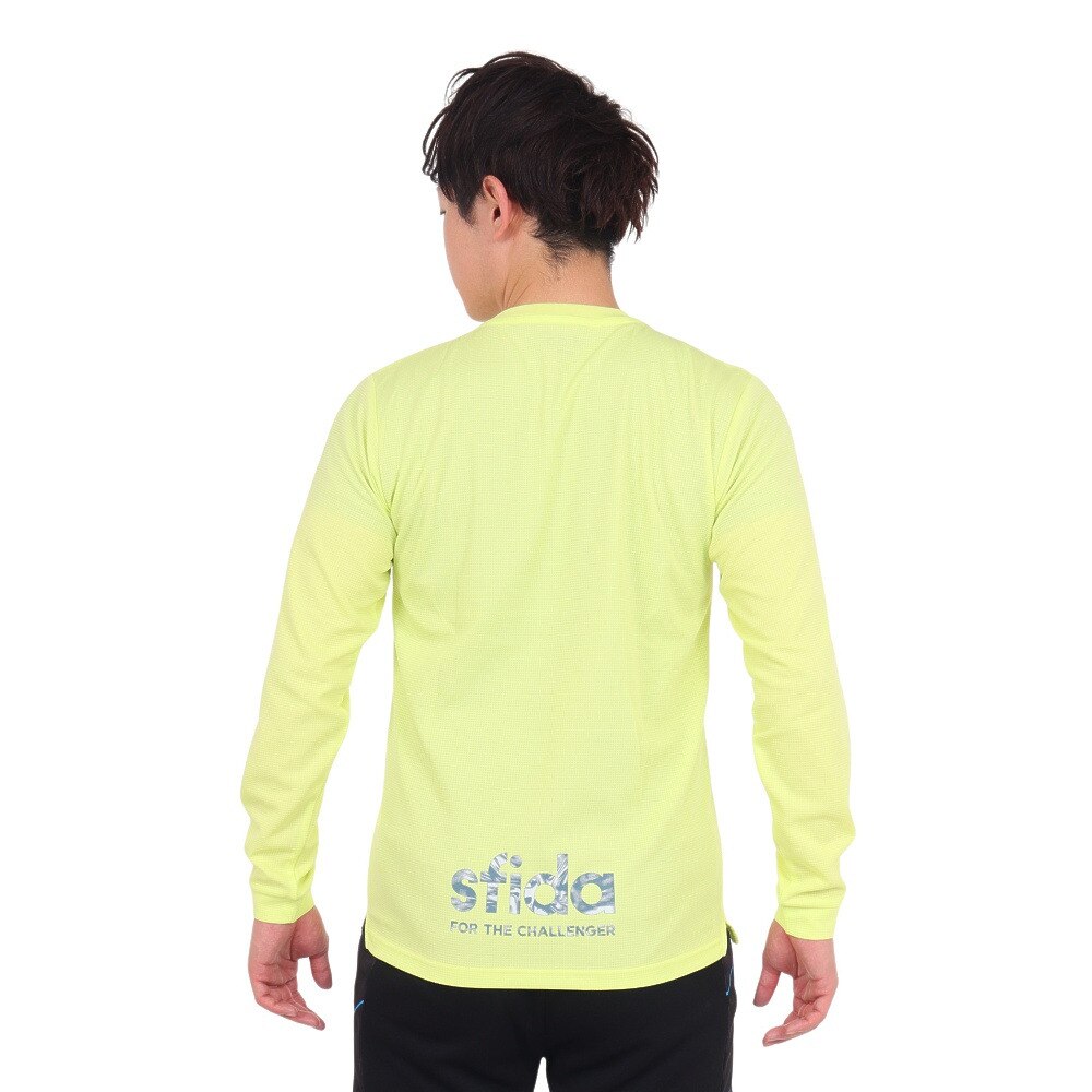 スフィーダ（SFIDA）（メンズ）サッカー フットサルウェア Challenger 長袖プラクティスシャツ SA-23511 LIM