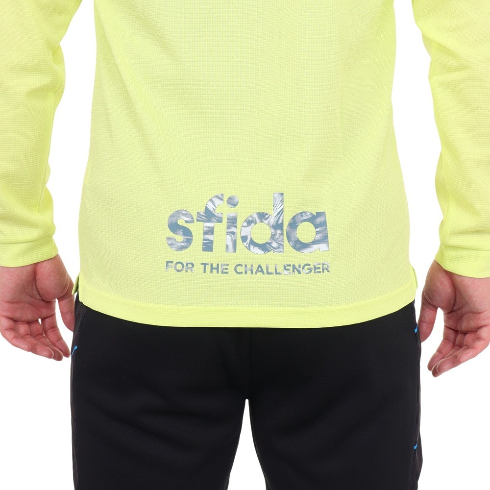 スフィーダ（SFIDA）（メンズ）サッカー フットサルウェア Challenger 長袖プラクティスシャツ SA-23511 LIM