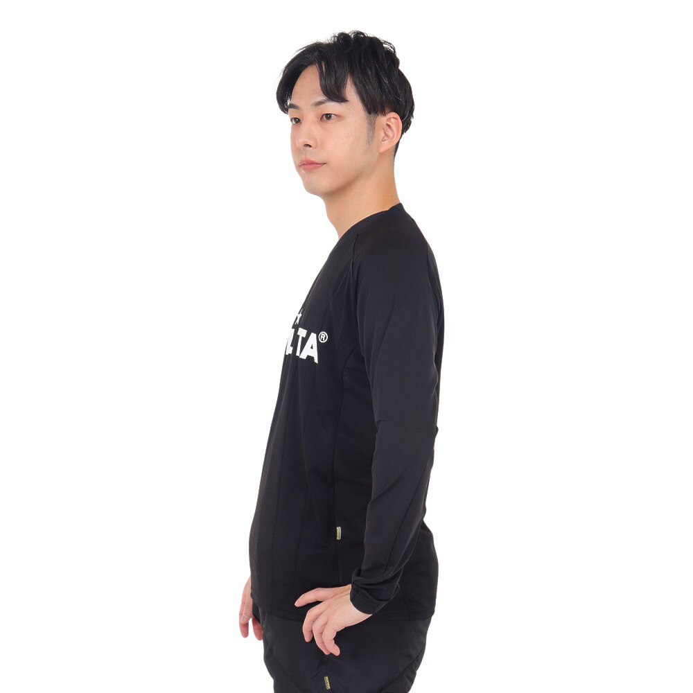 アスレタ（ATHLETA）（メンズ）サッカー フットサルウェア 長袖 プラクティスシャツ 2394 BLK