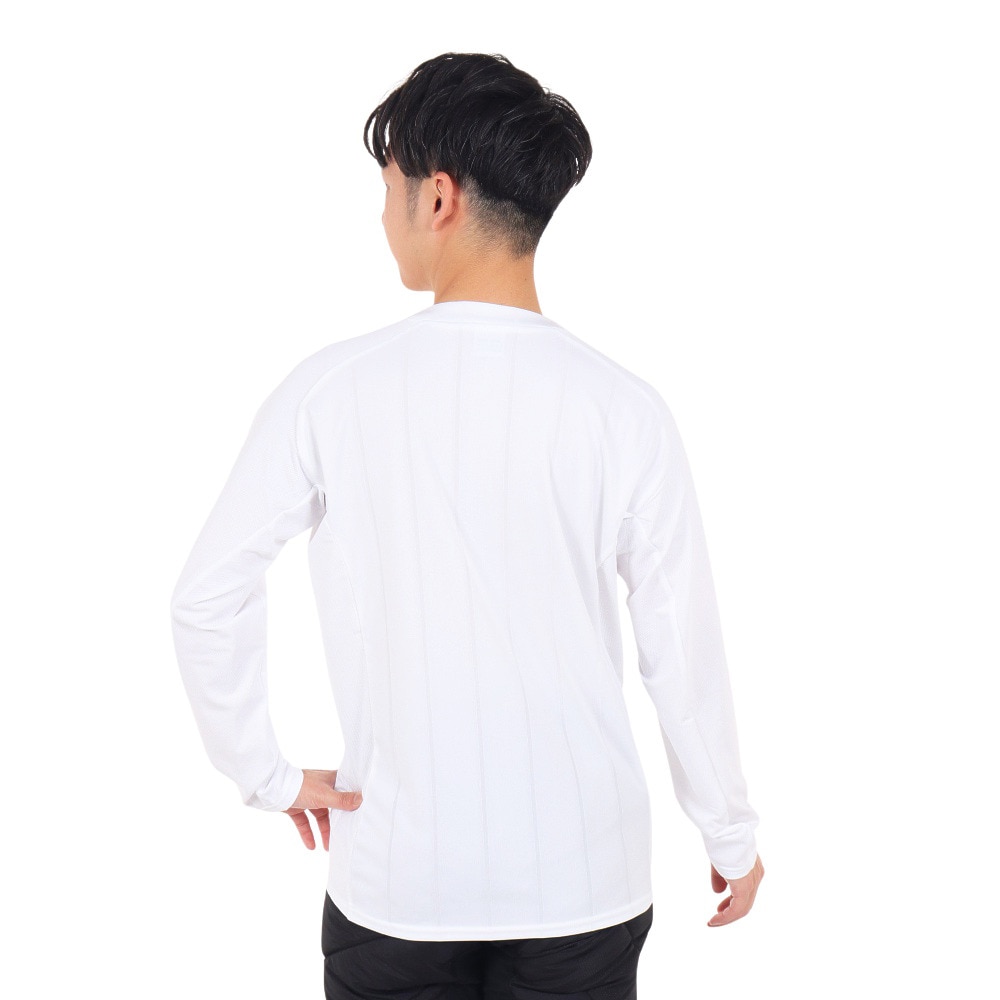 アスレタ（ATHLETA）（メンズ）サッカー フットサルウェア 長袖 プラクティスシャツ 2394 WHT