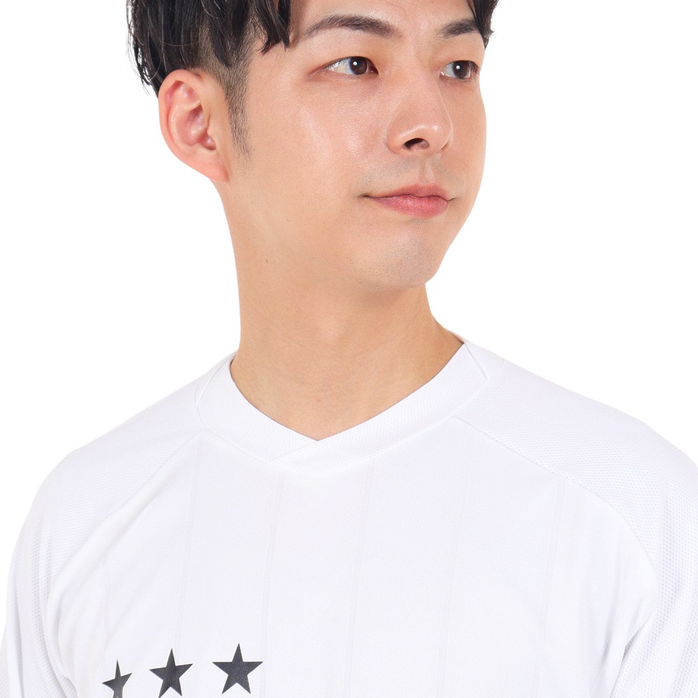 アスレタ（ATHLETA）（メンズ）サッカー フットサルウェア 長袖 プラクティスシャツ 2394 WHT