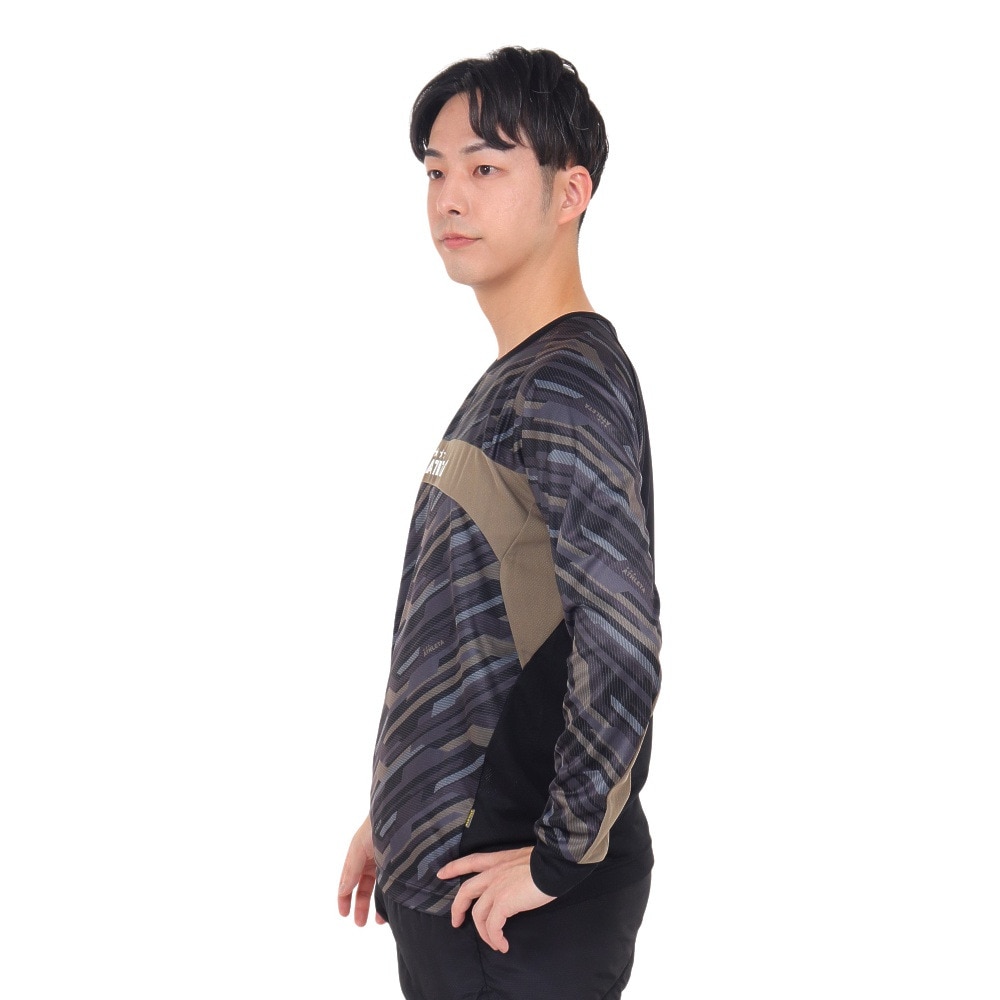 アスレタ（ATHLETA）（メンズ）サッカー フットサルウェア グラフィックプラクティスシャツ 2395 BLK