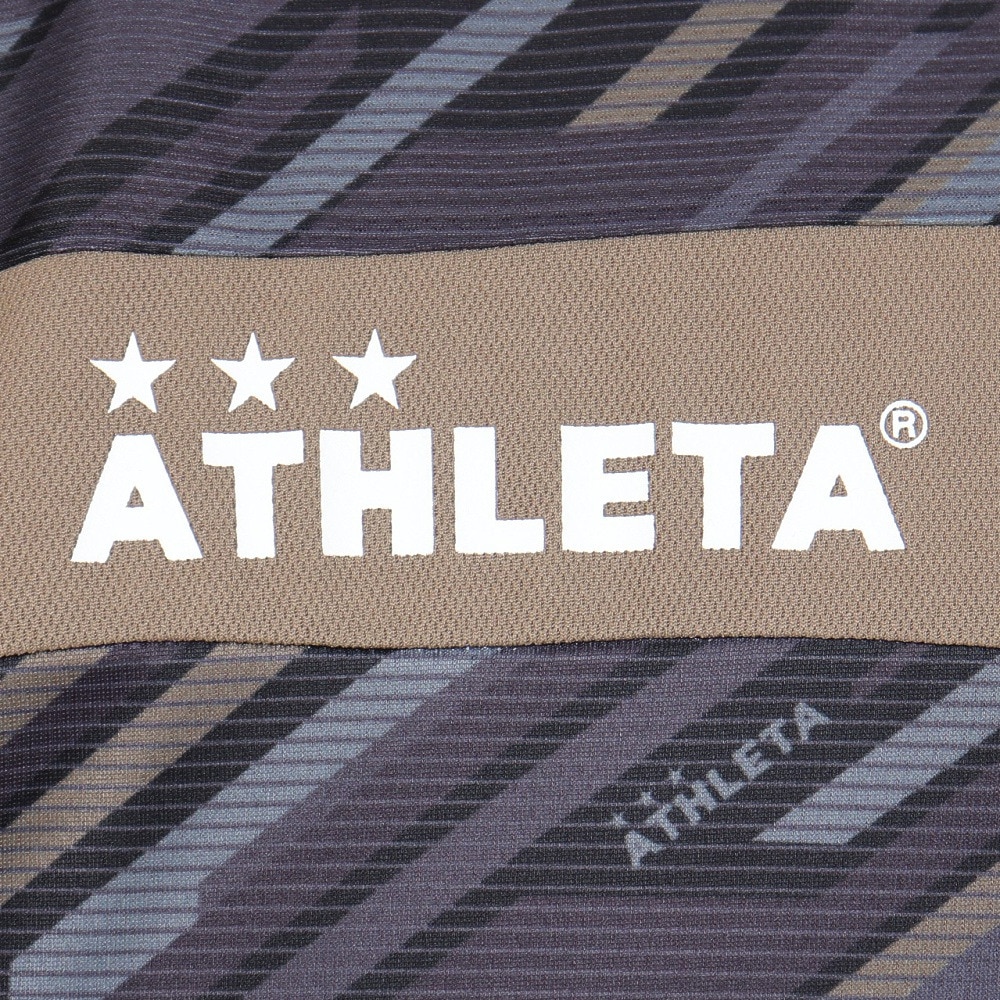 アスレタ（ATHLETA）（メンズ）サッカー フットサルウェア グラフィックプラクティスシャツ 2395 BLK