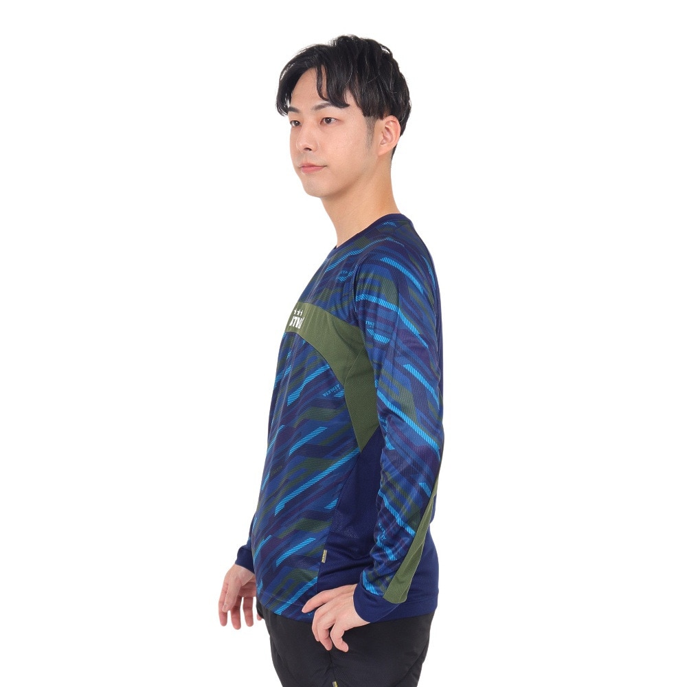 アスレタ（ATHLETA）（メンズ）サッカー フットサルウェア グラフィックプラクティスシャツ 2395 NVY