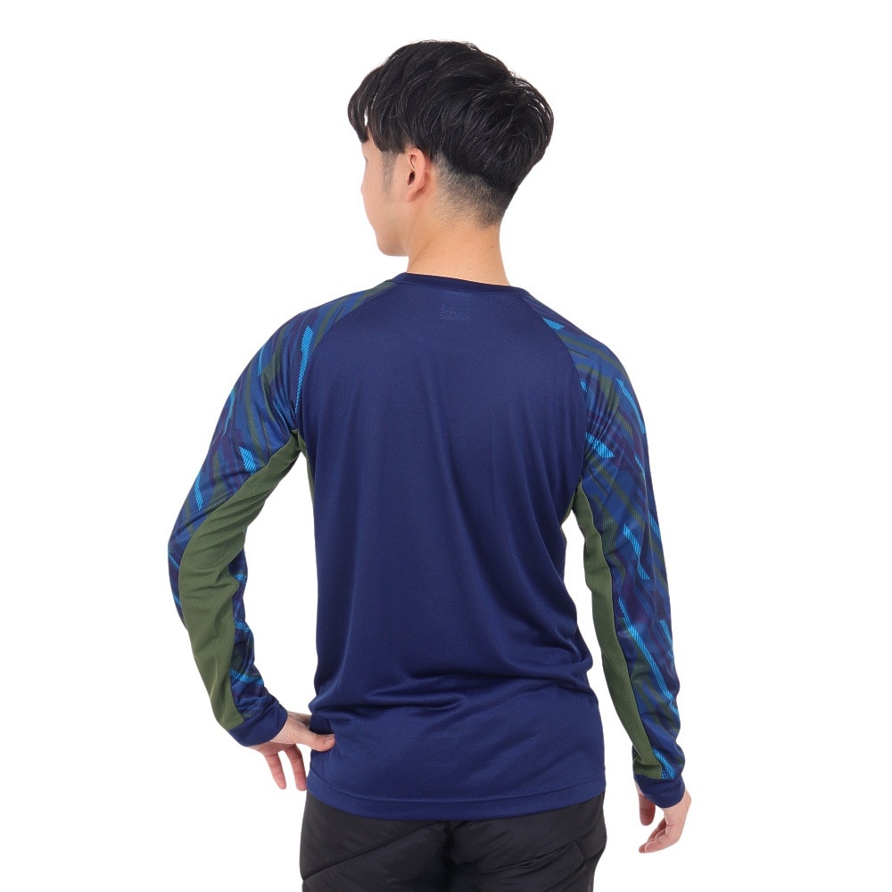 アスレタ（ATHLETA）（メンズ）サッカー フットサルウェア グラフィックプラクティスシャツ 2395 NVY