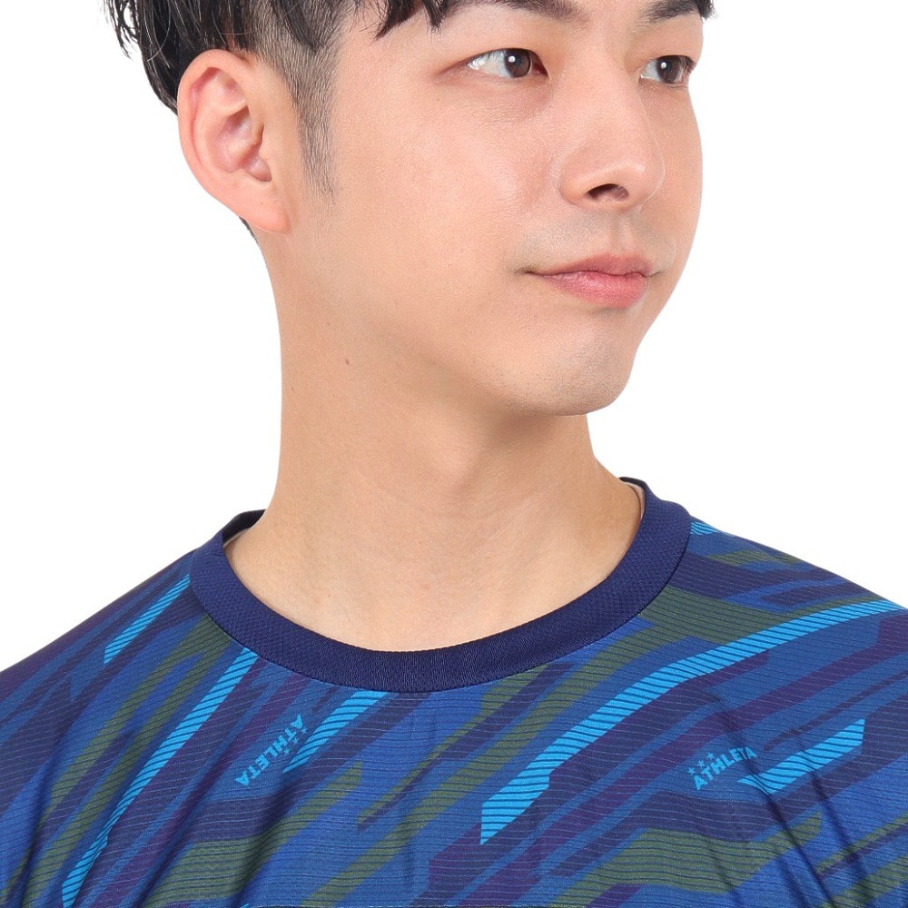 アスレタ（ATHLETA）（メンズ）サッカー フットサルウェア グラフィックプラクティスシャツ 2395 NVY