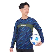 アスレタ（ATHLETA）（メンズ）サッカー フットサルウェア グラフィックプラクティスシャツ 2395 NVY