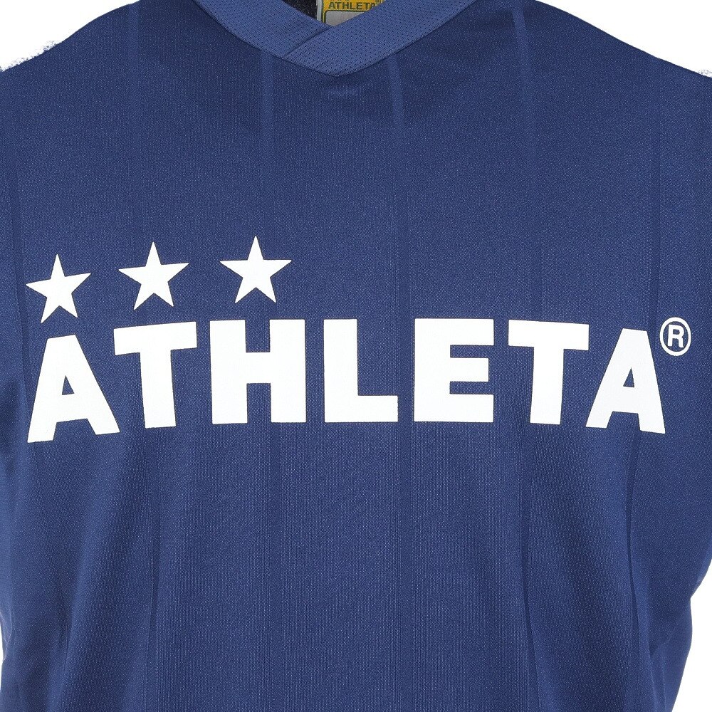 アスレタ（ATHLETA）（メンズ）サッカー フットサルウェア 長袖 プラクティスシャツ 2394 NVY