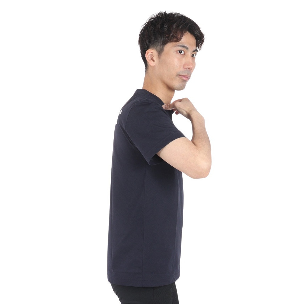 アスレタ（ATHLETA）（メンズ）サッカー フットサルウェア ロゴプラクティスTシャツ 18016 NVY 速乾