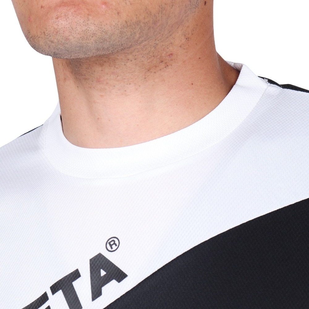 アスレタ（ATHLETA）（メンズ）サッカー フットサルウェア プラクティス 上下セット 2405 WHT/BLK