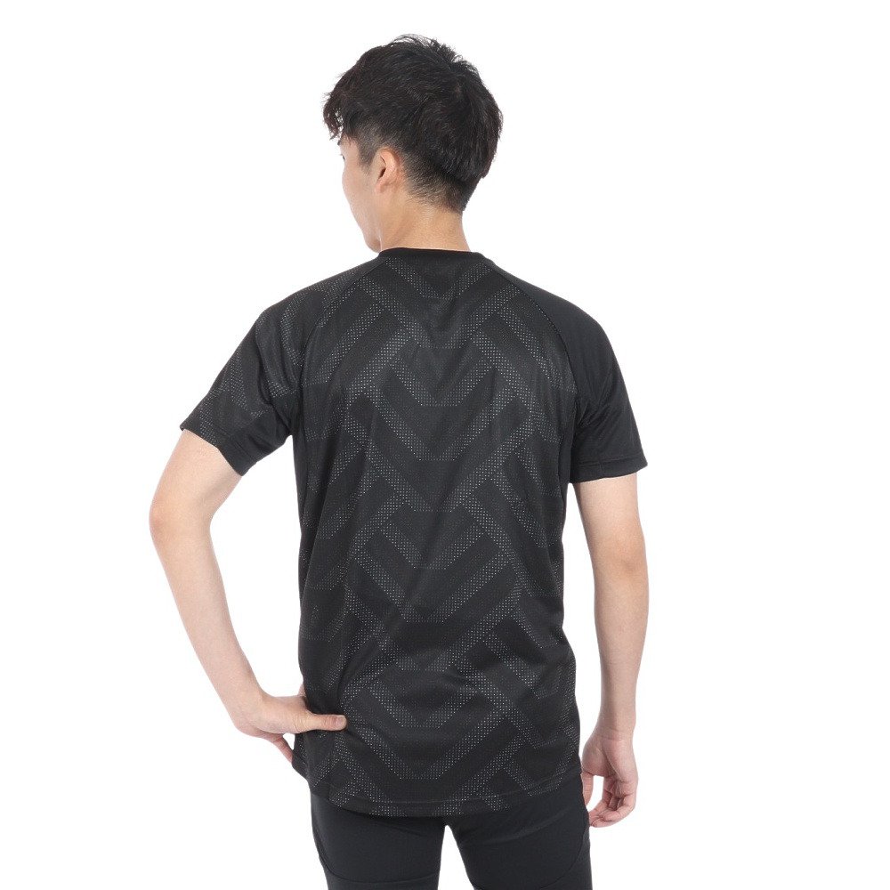 アスレタ（ATHLETA）（メンズ）サッカー フットサルウェア グラフィックプラクティスシャツ 2406 BLK