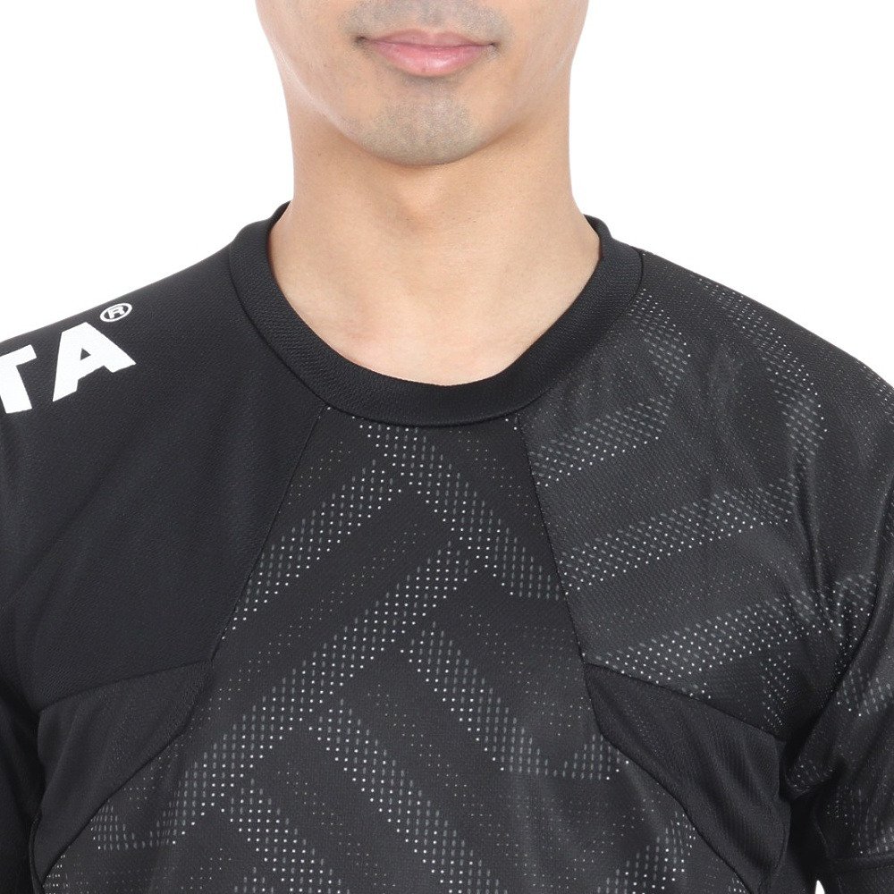 アスレタ（ATHLETA）（メンズ）サッカー フットサルウェア グラフィックプラクティスシャツ 2406 BLK