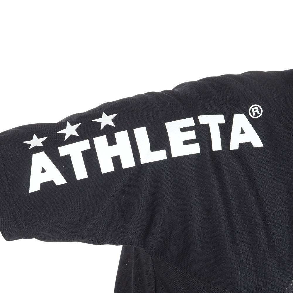 アスレタ（ATHLETA）（メンズ）サッカー フットサルウェア グラフィックプラクティスシャツ 2406 BLK