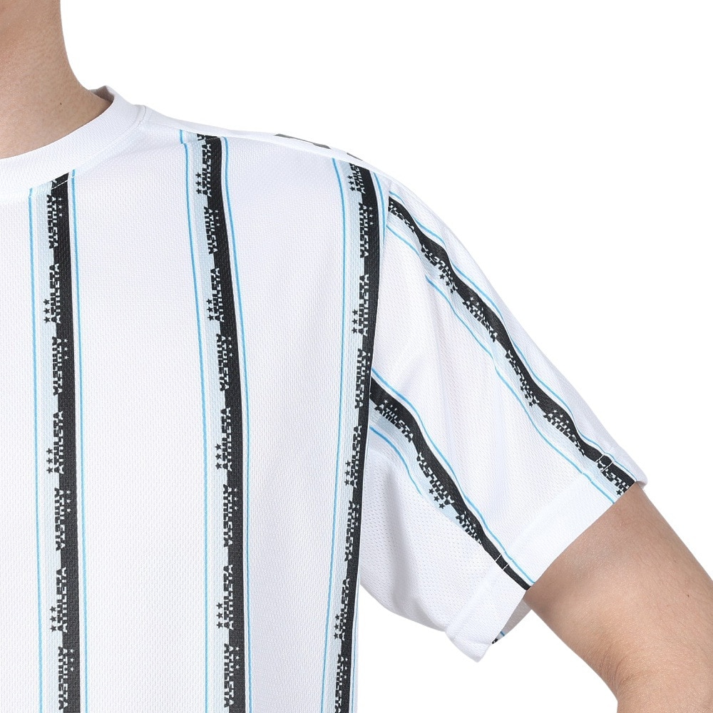 アスレタ（ATHLETA）（メンズ）サッカー フットサルウェア ストライププラシャツ 2408 WHT