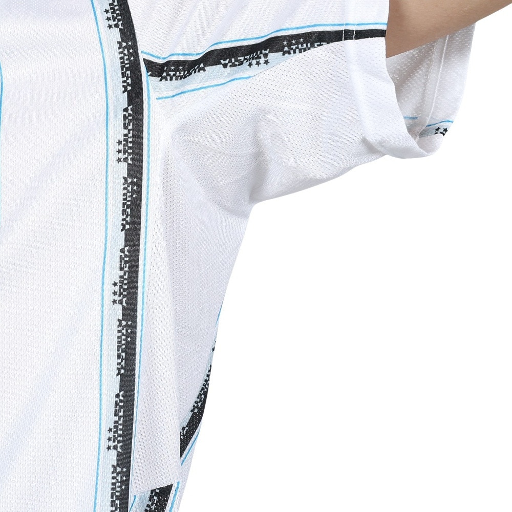 アスレタ（ATHLETA）（メンズ）サッカー フットサルウェア ストライププラシャツ 2408 WHT