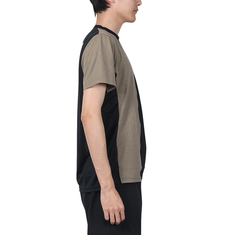 アスレタ（ATHLETA）（メンズ）サッカー フットサルウェア プラクティスTシャツ 3386 BLK/BEG
